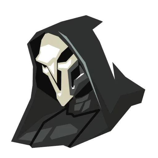 Pelekat telegram Overwatch Reaper Spray