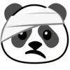 Panda emoji 🤕