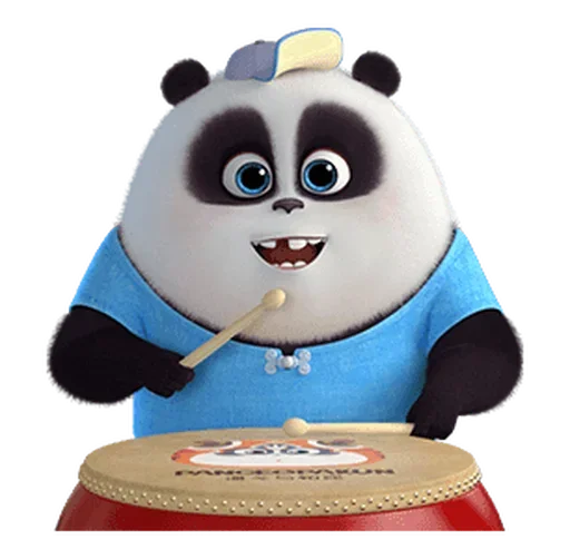 Naughty Panda Pange  sticker 🥁