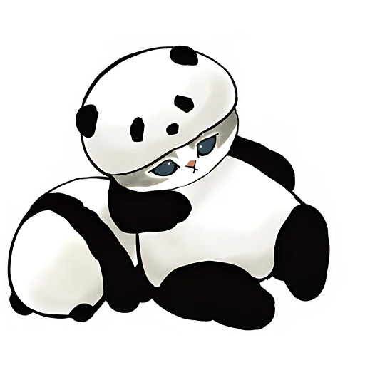 Панда и Нян emoji 😕
