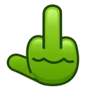 Pepe Emoji stiker 🖕