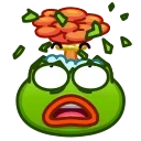 Pepe emoji sticker 🤯