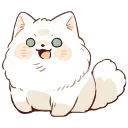 Telegram emoji Persian Cat