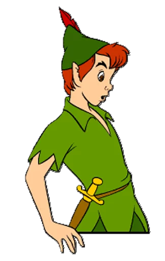 Стикер Peter Pan 😳