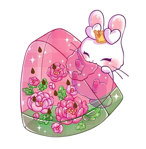 Pink Bunny emoji ?