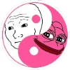 Розовый Пепе emojis ☯️