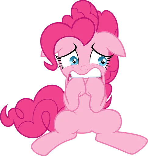 Pinki Pie Pony emoji 😣