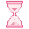 pink emoji ⏳
