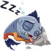 Emoji telegram Piranha Emotes Pack