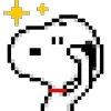 Telegram emoji Pixel Snoopy