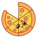 Emojis de Telegram Pizza
