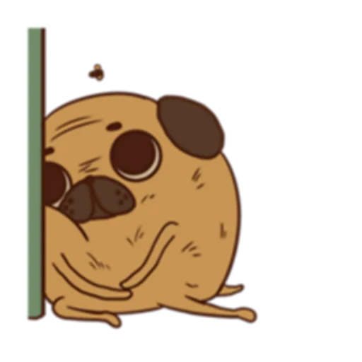 Poggo the Pug (FULL) [英文] sticker 😔