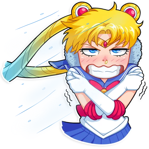 Telegram stiker «Sailor Moon» 