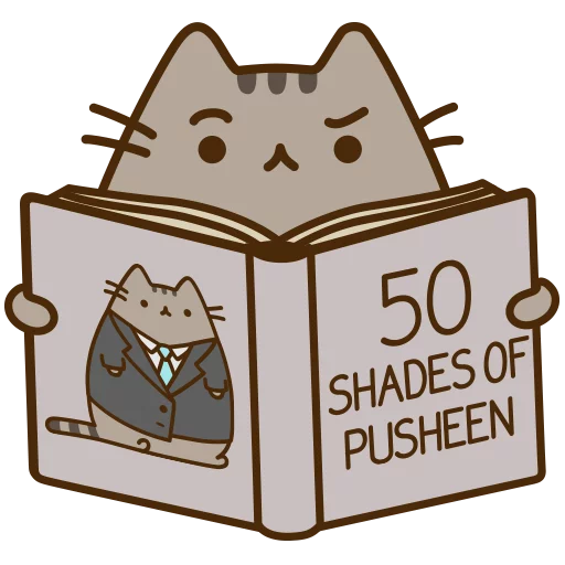 Pusheen by JJ emoji 