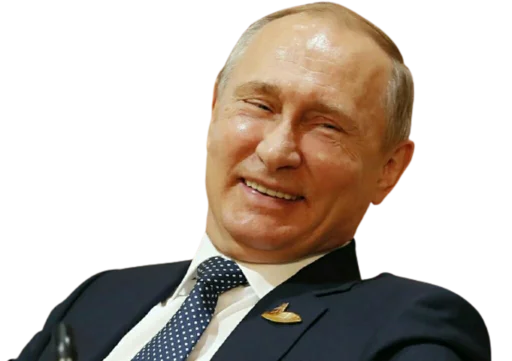 Стикер Vladimir Putin 😄