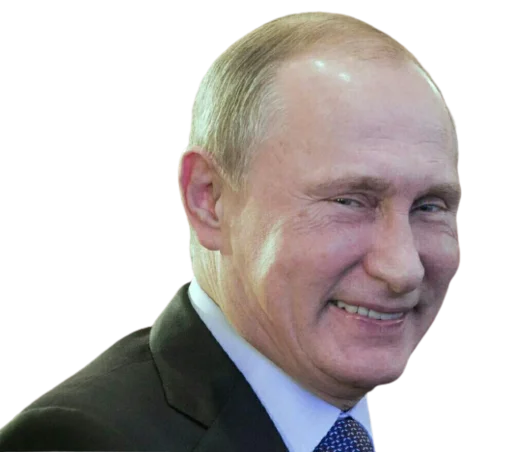 Стикер Telegram «Vladimir Putin» 😊