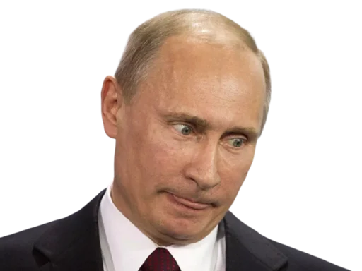 Стикер Vladimir Putin 🥴