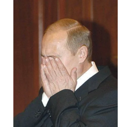 Telegram Sticker «Putin» 😭