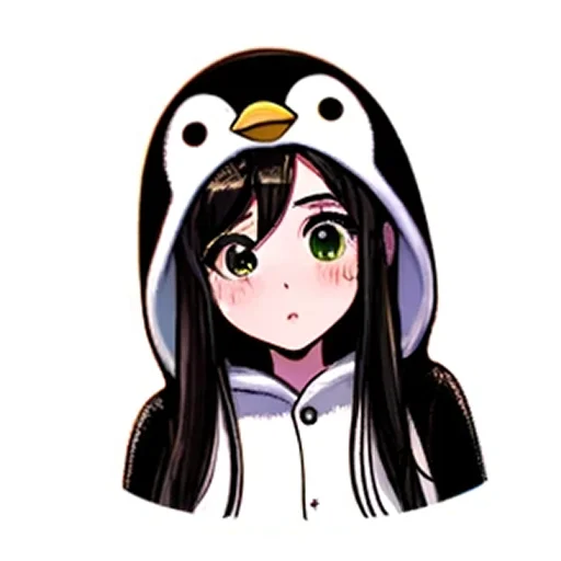 Penguin Tyan emoji 🥺