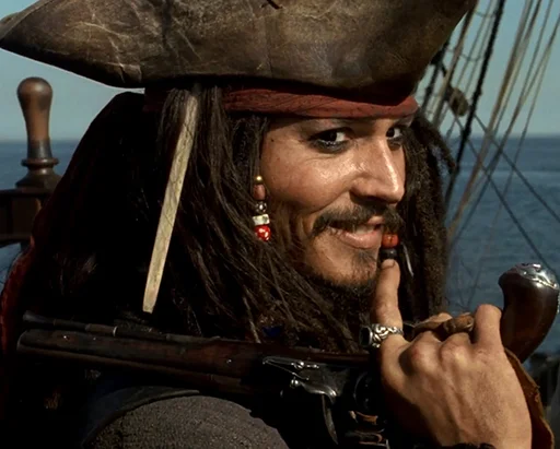 Эмодзи Pirates of The Caribbean 😉