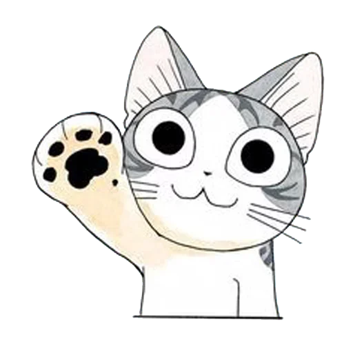 Telegram stickers Серый Полосатый Кот