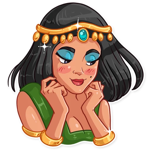 Емодзі Cleopatra 