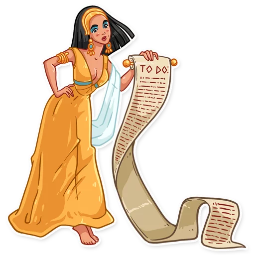 Емодзі Cleopatra 