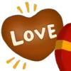 Valentine emoji 🍫