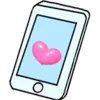 Valentine emoji 📱