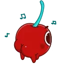 Red Cherry stiker 🍑