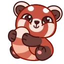 Red Panda Emoji emojis ☺️