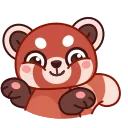 Red Panda Emoji emojis ☺️