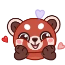 Red Panda Emoji emojis 🥰
