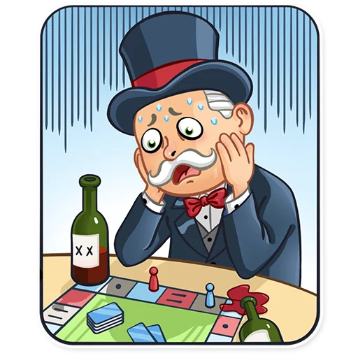 Telegram Sticker «Monopoly» 