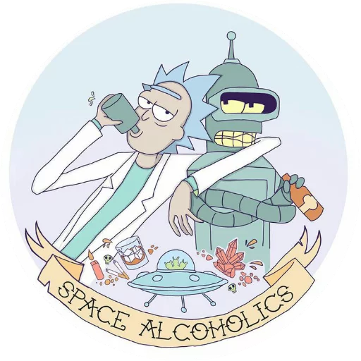 Емодзі Rick_Morty_and_Fans 
