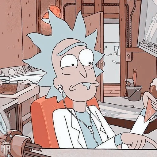 Rick and Morty pelekat 🥲