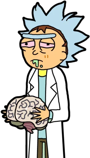 Rick and Morty naljepnica 😳