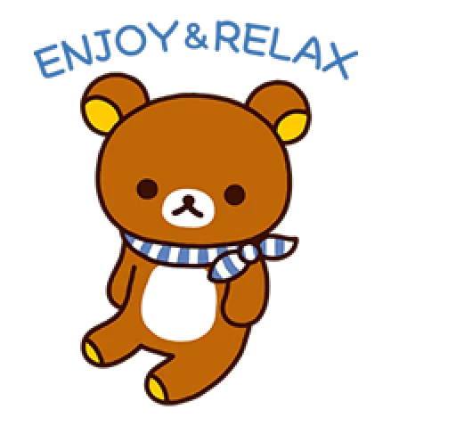 Rilakkuma: Relaxing Days sticker 🐻