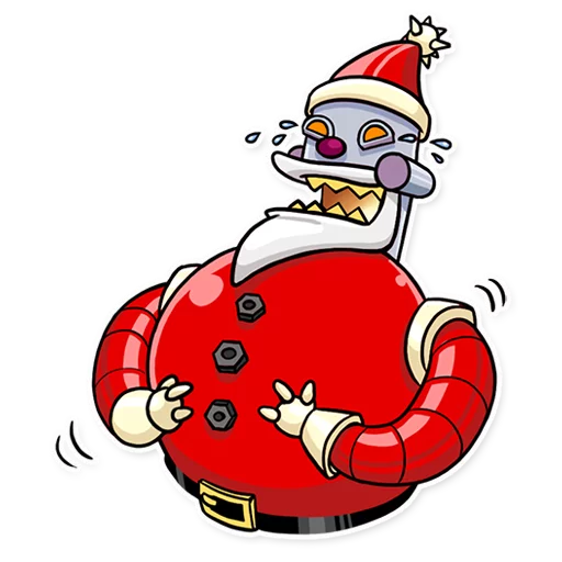 Telegram stickers Robo Santa