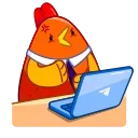 Rooster emoji 👨‍💻