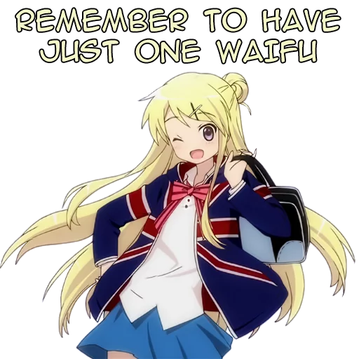 Стикер Anime Kawaii Meme 👰