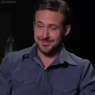 Стикер 🎥 Ryan Gosling 😂