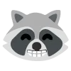 raccoons emoji 😁
