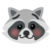 raccoons emoji 🥴