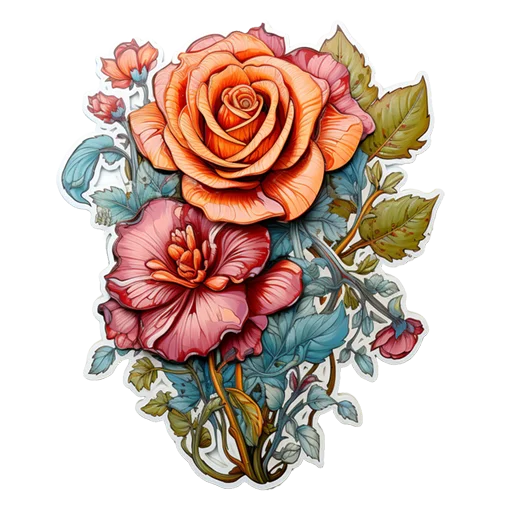 Розы 8 Марта emoji 🥀