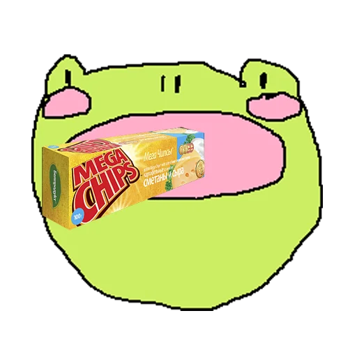 cursed frog Runta!! (runtadesu) sticker 🍟