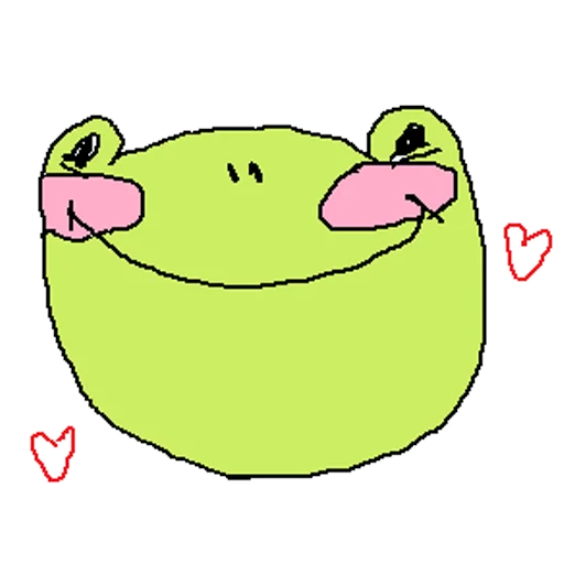 cursed frog Runta!! (runtadesu) stiker ☺️