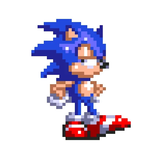 Sonic 3 and Knuckles Sonic emoji 😒