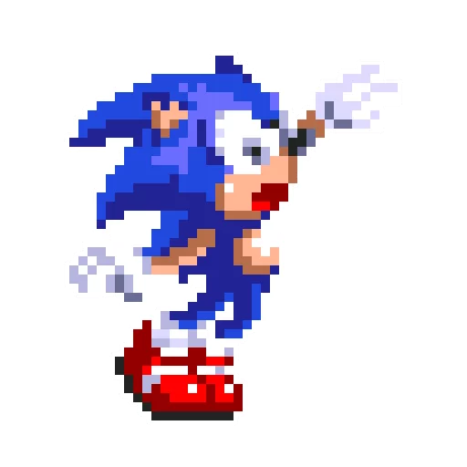 Sonic 3 and Knuckles Sonic emoji 😲