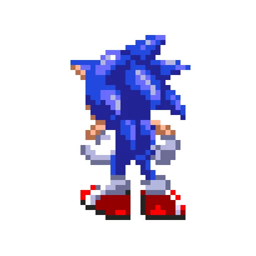 Sonic 3 and Knuckles Sonic emoji 😑